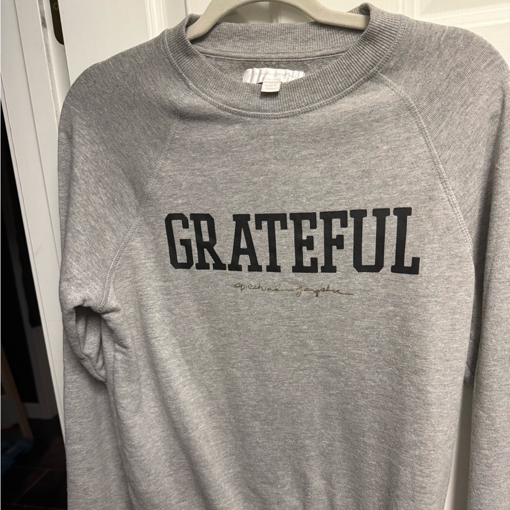 Spritual Gangster Gray 'Grateful' Sweatshirt
